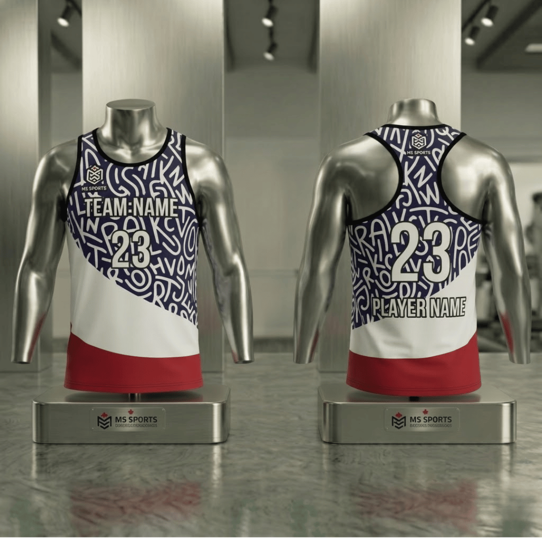 Custom Track Singlets Wholesale (2) Custom Track Singlets Wholesale